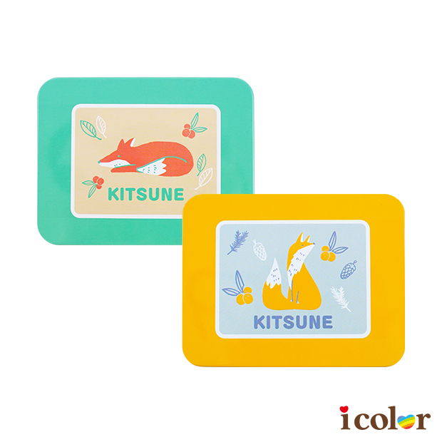 時尚收納鐵盒(狐狸)