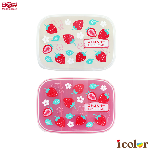 草莓便當盒(650ml)