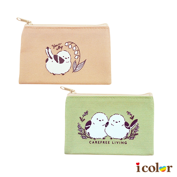 長尾山雀零錢包