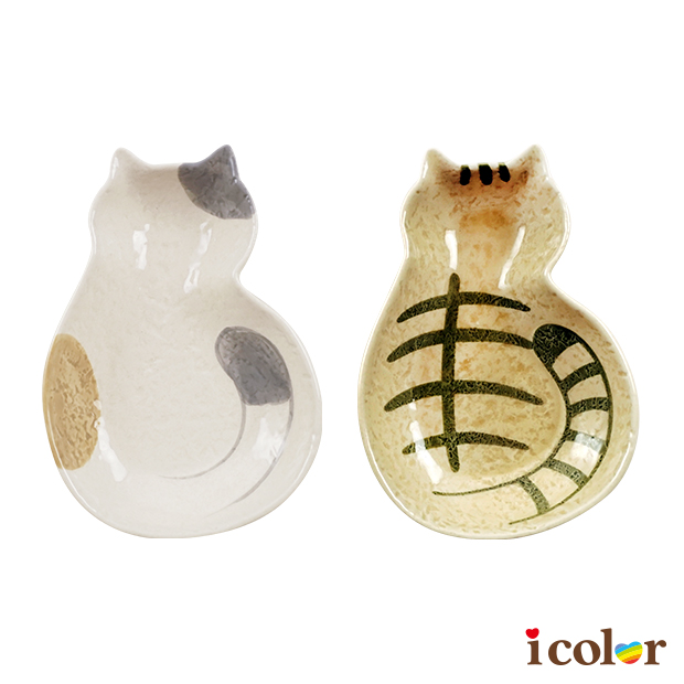 家貓迷你陶盤(12.5cm)