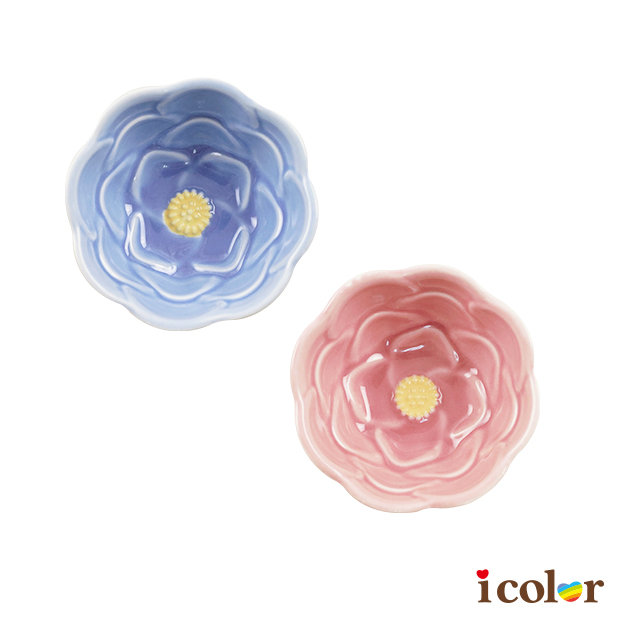 花朵造型陶鉢(8cm)