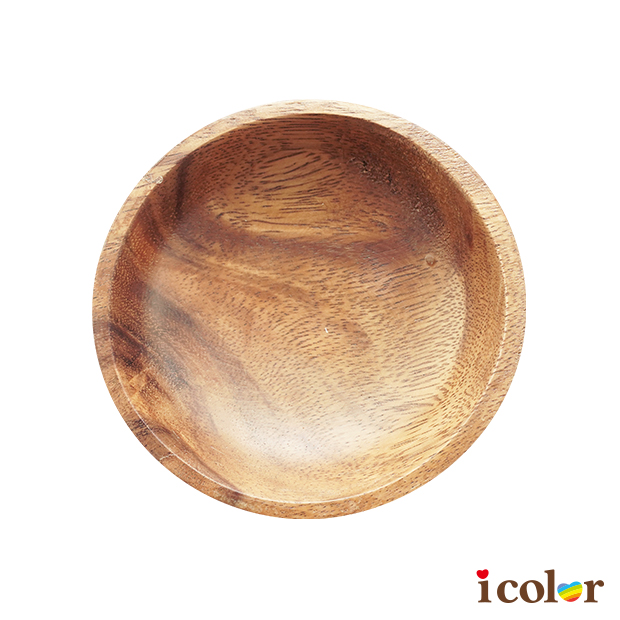 天然素材圓形餐盤(12cm)