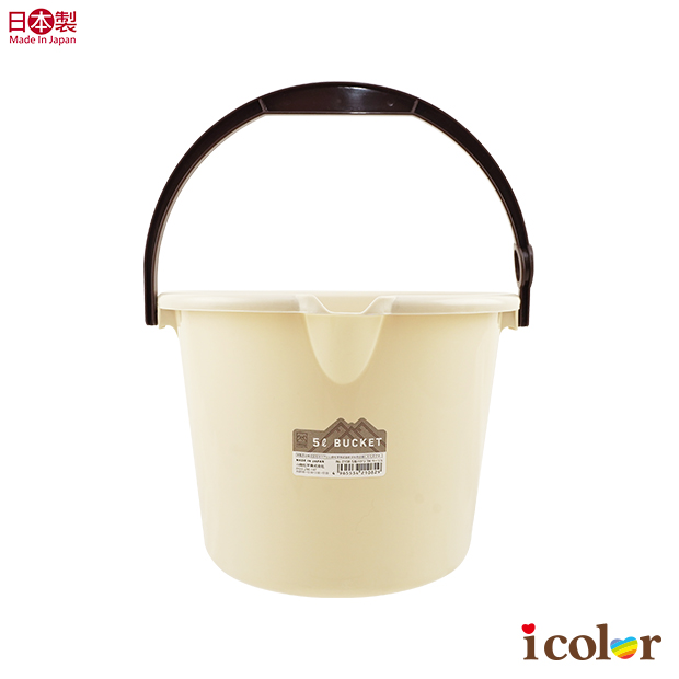 彩色水桶(米白)-5L