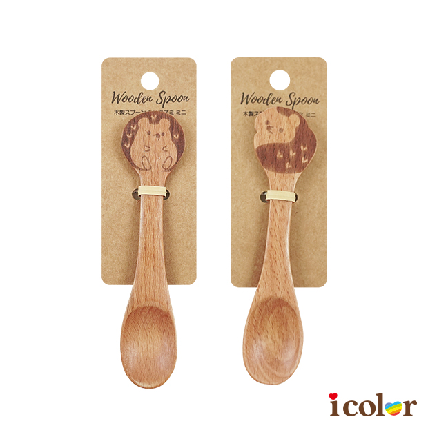 木製造型湯匙(刺蝟)