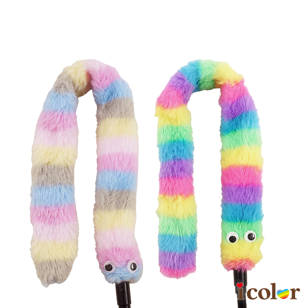 彩虹蛇逗貓棒