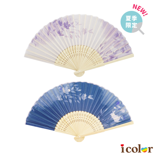 夏日21cm摺扇(兔子)