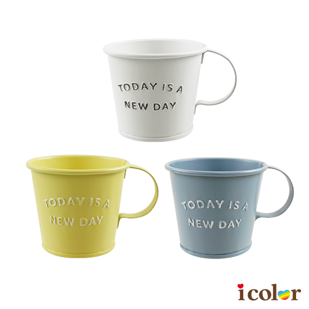 鐵製杯型園藝鉢