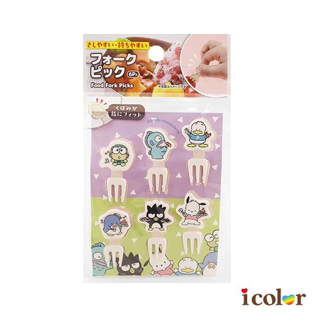 三麗鷗家族料理裝飾叉(男孩)