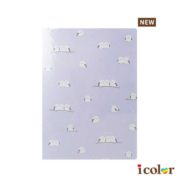 長尾山雀內頁文件夾(A4)