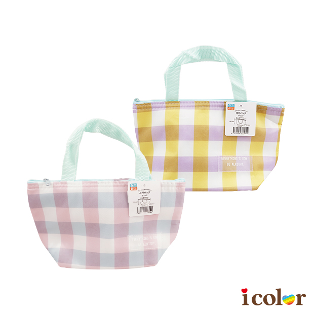 寬格紋保冷(溫)提袋