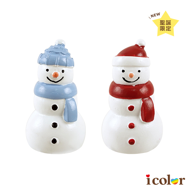 聖誕雪人微型擺飾