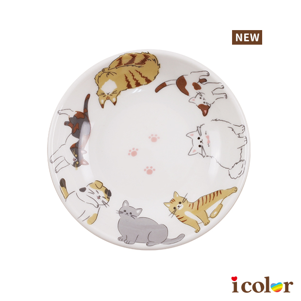 我的貓陶瓷碟(9cm)
