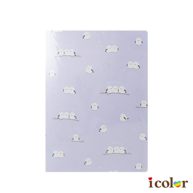 長尾山雀內頁文件夾(A4)