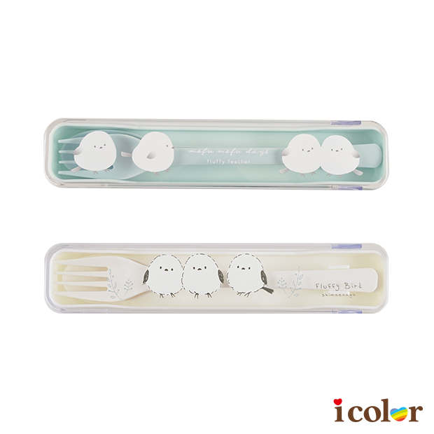 長尾山雀湯匙&叉子組