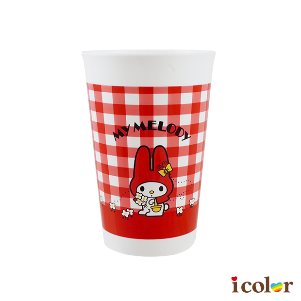 美樂蒂50周年塑膠杯-紅(450ml)