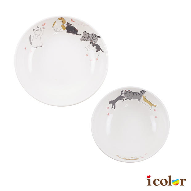 我的貓陶瓷深盤(13.5&16cm)