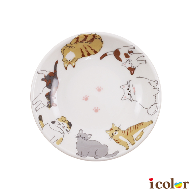 我的貓陶瓷碟(9cm)