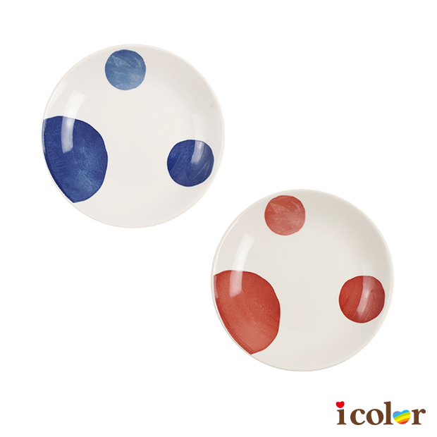 悠閒陶瓷盤(13cm)