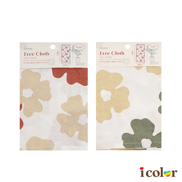 花朵收納櫃遮簾