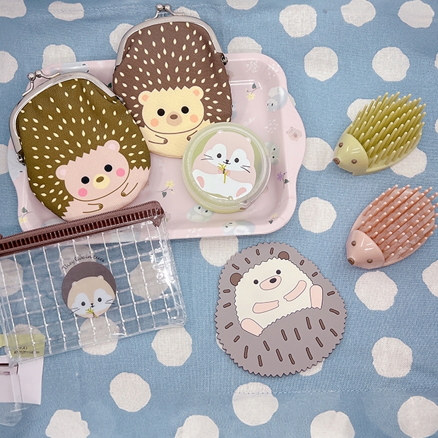 刺蝟&飛鼠可愛小物